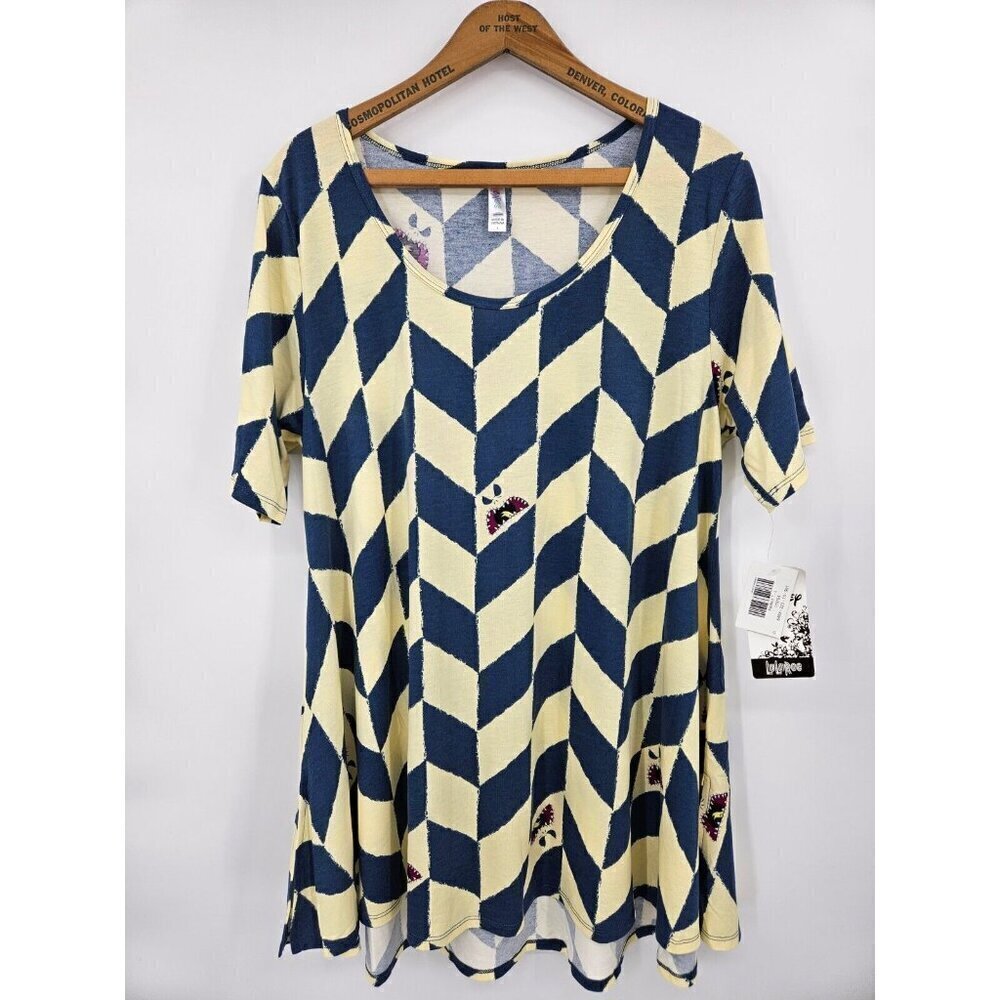 New Lularoe Perfect T Shirt Womens L Oogie Boogie Nightmare Before Christmas